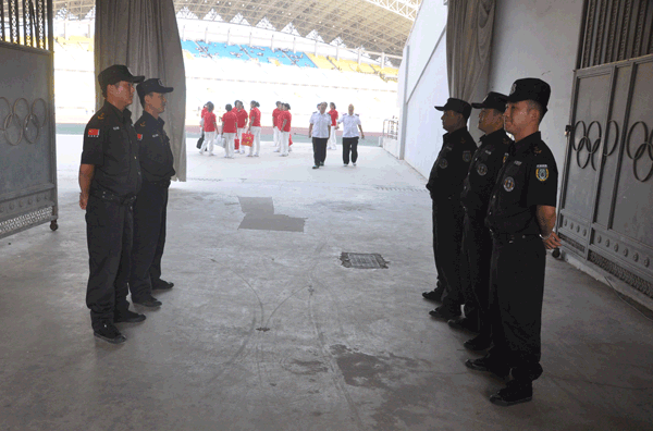周口市第三屆運動會安全保衛(wèi)工作之嚴肅認真